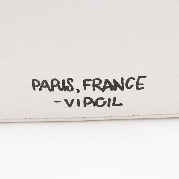 Off-White Leather Binder Clip Shoulder Bag - Picture 10 of 16